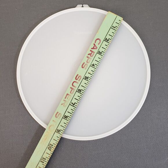 Vintage Tupperware Replacement Lid Sheer Clear Round 2197B-2   9.25" - Picture 5 of 5